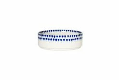 Indigo Drop Ceramic Pet Bowl - Cream & Indigo - Small 10 Indigo Drop Ceramic Pet Bowl - Cream & Indigo - Small -furniture Sales Store nkuku indigo drop ceramic pet bowl small 5055672418153 32835189899440