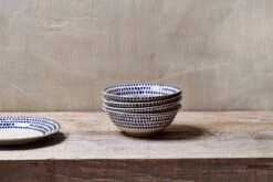 Indigo Drop Cereal Bowl
