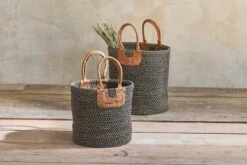 Indra Coil Basket - Charcoal