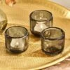 Irda Glass Small Tealight - Smoke Brown - Small (Set Of 3) 2 Irda Glass Small Tealight - Smoke Brown - Small (Set Of 3) -furniture Sales Store nkuku irda glass small tealight 5055672415053 31980749652144