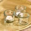 Irda Glass Small Tealight - Clear - Small (Set Of 3) 2 Irda Glass Small Tealight - Clear - Small (Set Of 3) -furniture Sales Store nkuku irda glass small tealight 5055672415077 31980723404976