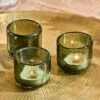 Irda Glass Small Tealight - Dark Emerald - Small (Set Of 3) 1 Irda Glass Small Tealight - Dark Emerald - Small (Set Of 3) -furniture Sales Store nkuku irda glass small tealight 5055672415091 31980712853680
