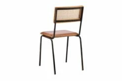 Iswa Leather & Cane Dining Chair - Tan 15 Iswa Leather & Cane Dining Chair - Tan -furniture Sales Store nkuku iswa leather rattan dining chair 5055672407249 29411309420720