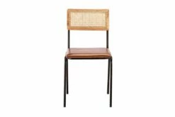 Iswa Leather & Cane Dining Chair - Tan 14 Iswa Leather & Cane Dining Chair - Tan -furniture Sales Store nkuku iswa leather rattan dining chair 5055672407249 29411309715632