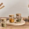 Izaan Spice Jar - Clear - (Set Of 3) 2 Izaan Spice Jar - Clear - (Set Of 3) -furniture Sales Store nkuku izaan spice jar clear set of 3 5055672419945 32996566302896