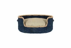 Jaiyuh Hemp Pet Bed - Indigo - Medium -furniture Sales Store nkuku jaiyuh hemp pet bed indigo medium 5 06e 12 32807255507120