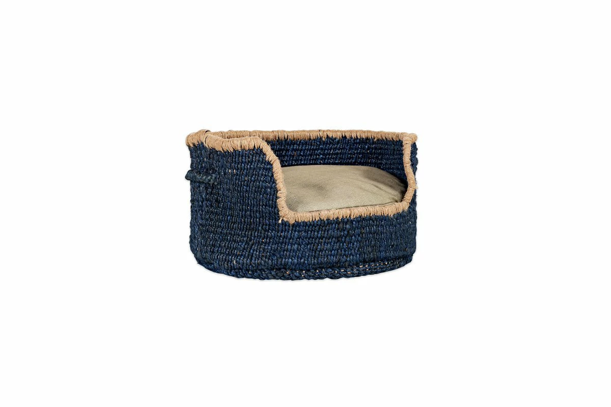 Jaiyuh Hemp Pet Bed - Indigo - Small 8 Jaiyuh Hemp Pet Bed - Indigo - Small - Image 6