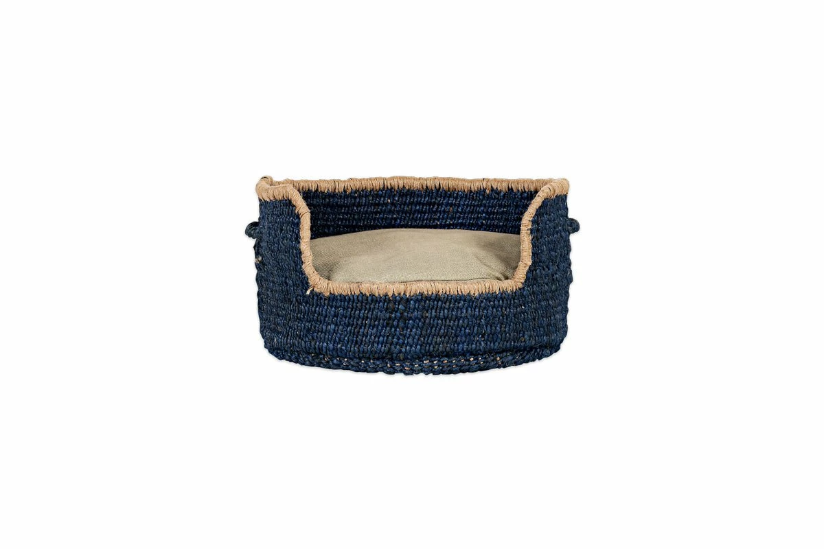 Jaiyuh Hemp Pet Bed - Indigo - Small 7 Jaiyuh Hemp Pet Bed - Indigo - Small - Image 5