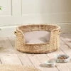 Jaiyuh Hemp Pet Bed - Natural - Small 1 Jaiyuh Hemp Pet Bed - Natural - Small -furniture Sales Store nkuku jaiyuh hemp pet bed natural small 5 06e 12 32807265173680