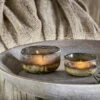 Janka Glass Tealights - (Set Of 2) -furniture Sales Store nkuku janka glass tealights 5055672415152 31980790775984