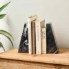Juda Marble Bookends -furniture Sales Store nkuku juda marble bookends 5055672410201 31010387132592