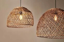 Kaithur Rattan Dome Lampshade - Small -furniture Sales Store nkuku kaithur rattan dome lampshade small 5055672411314 31010404499632