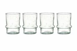 Kaneti Bubble Tumbler - Clear - Small (Set Of 4) -furniture Sales Store nkuku kaneti bubble tumbler clear small set of 4 5055672410836 31010366554288