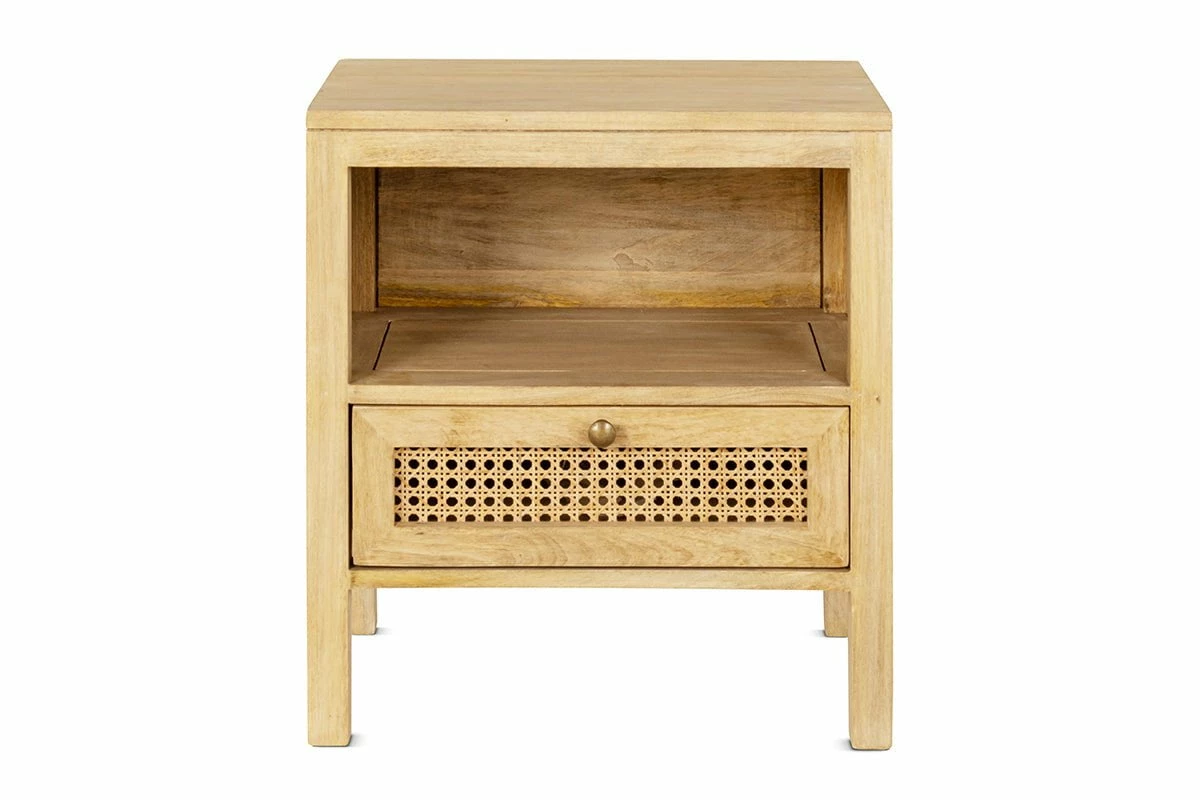 Kanz Mango Wood Bedside Table 8 Kanz Mango Wood Bedside Table - Image 6