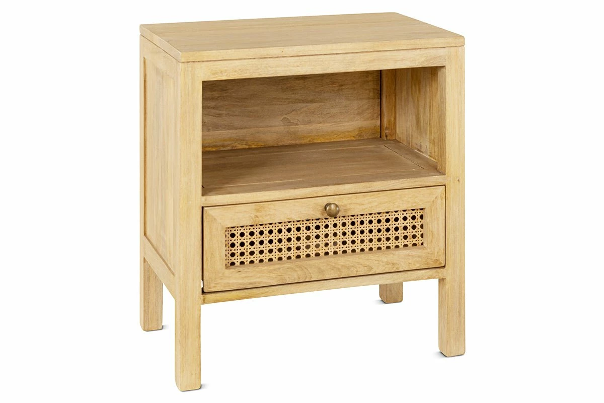 Kanz Mango Wood Bedside Table 9 Kanz Mango Wood Bedside Table - Image 7