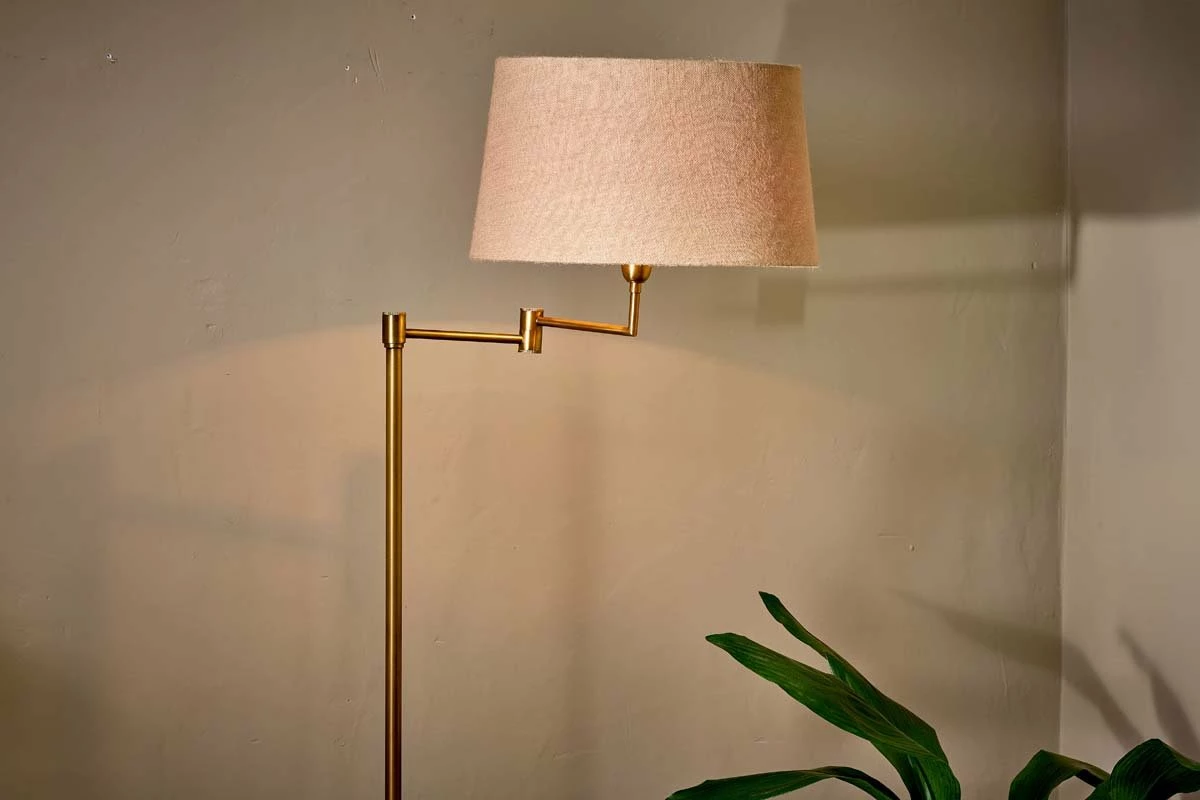 Kara Floor Lamp - Brass 4 Kara Floor Lamp - Brass - Image 2
