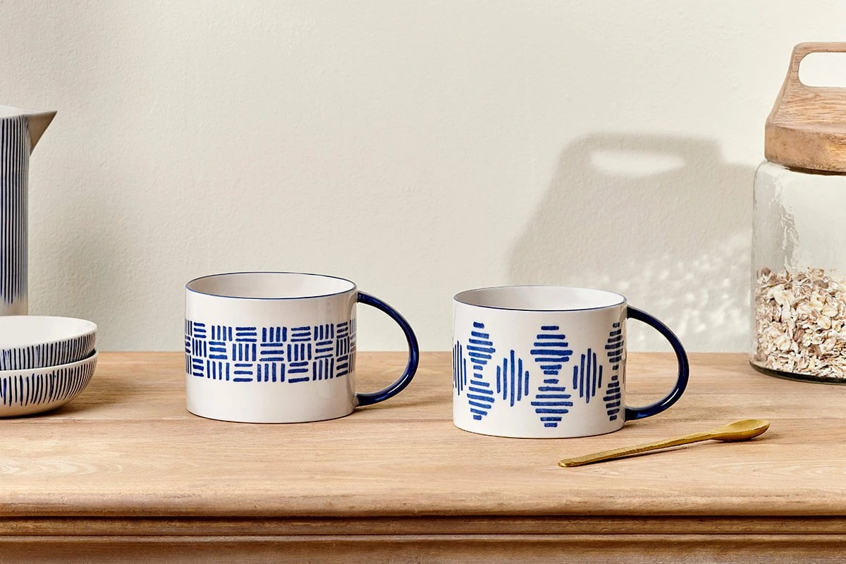 Karissa Mug - Indigo (Set Of 2) 3 Karissa Mug - Indigo (Set Of 2)