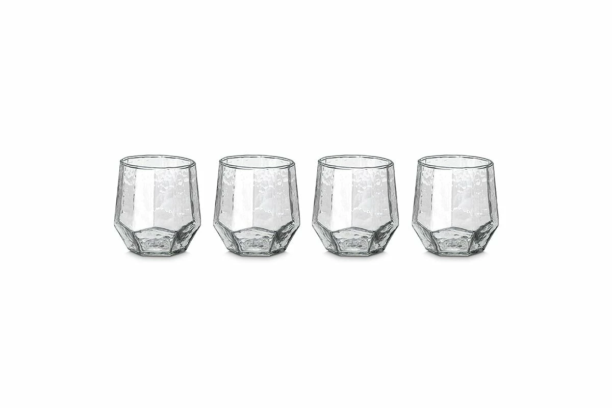 Kavya Tumbler - Clear - (Set Of 4) 5 Kavya Tumbler - Clear - (Set Of 4) - Image 3