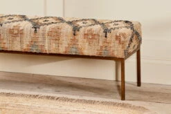 Kesu Kilim & Iron Bench 9 Kesu Kilim & Iron Bench -furniture Sales Store nkuku kesu kilim iron bench 5 06e 12 32807133479088