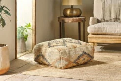 Kesu Kilim Pouf - Large 11 Kesu Kilim Pouf - Large -furniture Sales Store nkuku kesu kilim pouf large 5055672410546 31104984809648