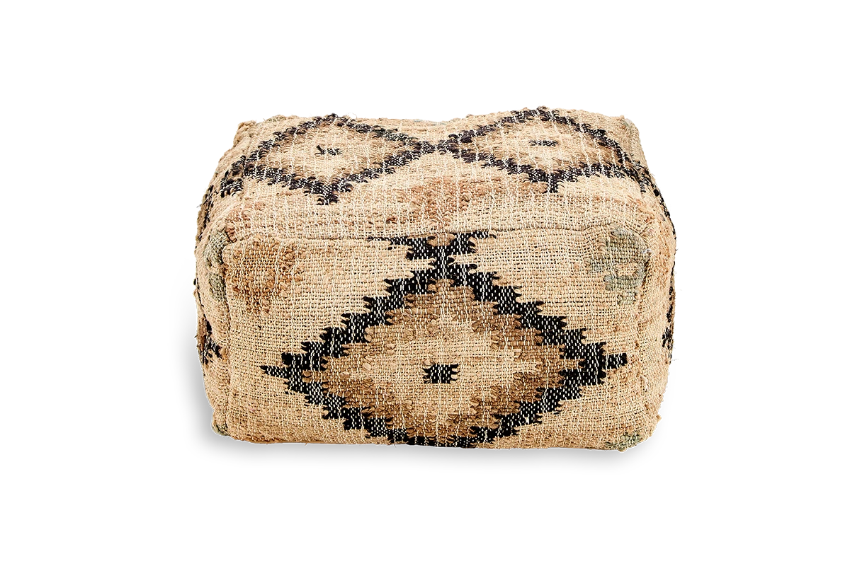 Kesu Kilim Pouf - Small 7 Kesu Kilim Pouf - Small - Image 5