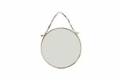 Kiko Round Mirror - Brass -furniture Sales Store nkuku kiko round mirror brass 29451796480176