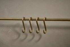 Laila Iron Hanging Rail - Brass 9 Laila Iron Hanging Rail - Brass -furniture Sales Store nkuku laila iron hanging rail brass 29411545678000