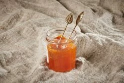 Leaf Spoon Gift Set - Antique Brass (Set Of 2)