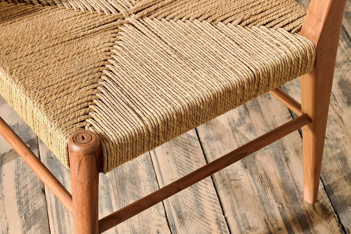Lohanda Acacia & Munja Grass Dining Chair 8 Lohanda Acacia & Munja Grass Dining Chair - Image 6