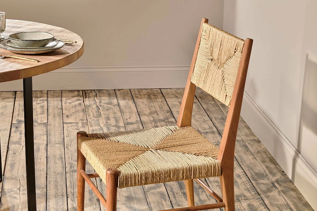 Lohanda Acacia & Munja Grass Dining Chair 5 Lohanda Acacia & Munja Grass Dining Chair - Image 3