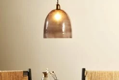 Malikka Easy Fit Recycled Glass Lampshade - Smoke 8 Malikka Easy Fit Recycled Glass Lampshade - Smoke -furniture Sales Store nkuku malikka easy fit recycled glass lampshade smoke 5055672419150 32986584055984