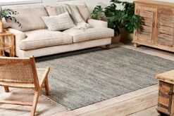 Manado Jute & Cotton Rug - Indigo