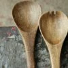 Salad Servers - Mango Wood (Set Of 2) -furniture Sales Store nkuku mango wood salad servers 12149664252002