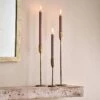 Mbata Brass Candlestick - Antique Brass -furniture Sales Store nkuku mbata brass candlestick antique brass 29559428251824