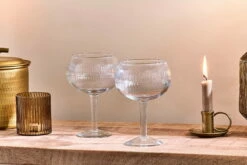 Mila Gin Glass - Clear - (Set Of 2)