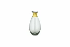 Miza Mini Glass Vase - Smoke -furniture Sales Store nkuku miza mini glass vase smoke 5055672496410 23065312952496