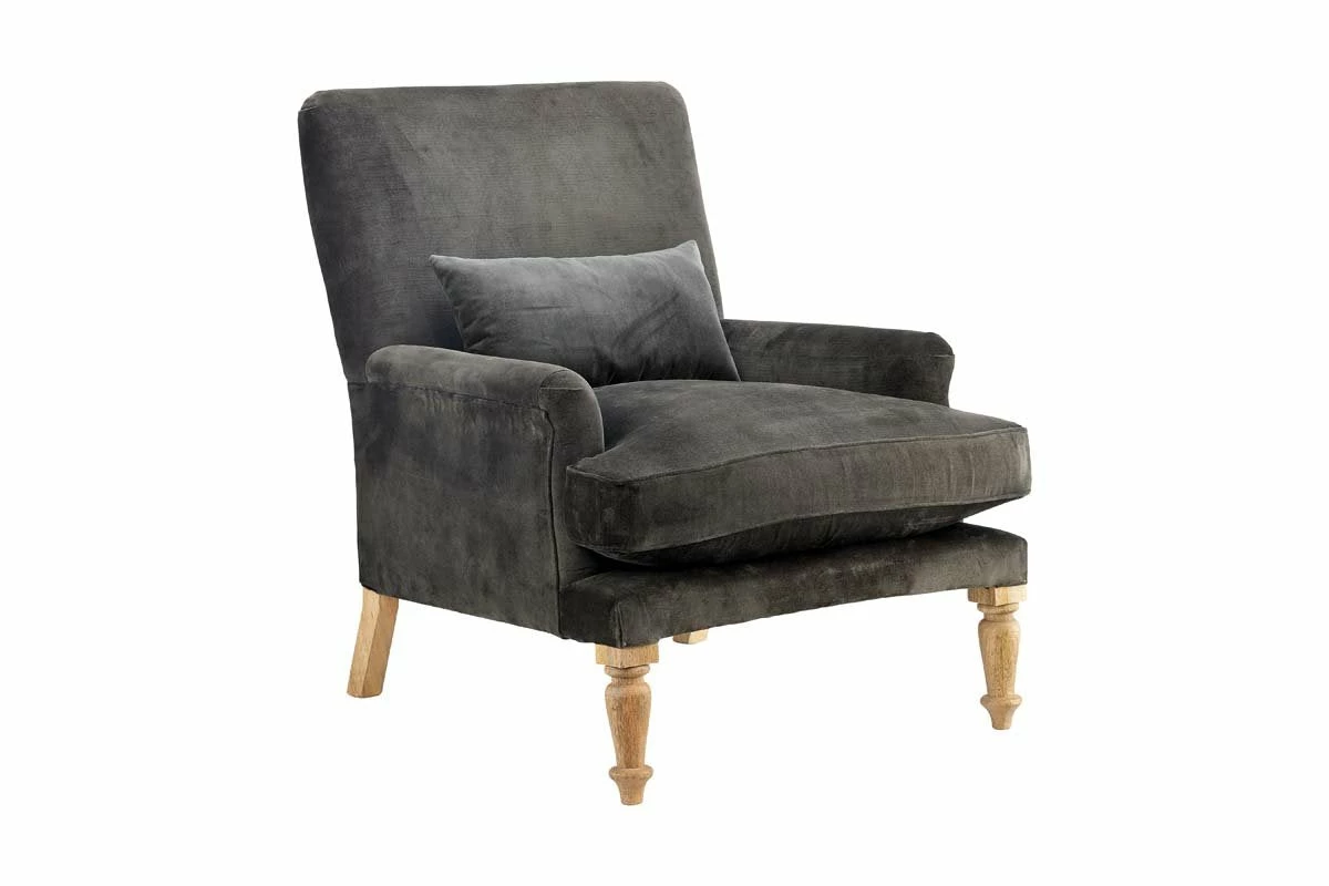 Nalla Velvet Armchair - Moss 12 Nalla Velvet Armchair - Moss - Image 10