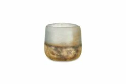 Ngolo Tealight Holder - Aged Smoke -furniture Sales Store nkuku ngolo t light 23061247951024