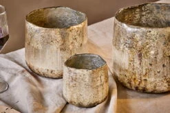 Nimit Recycled Glass Tealight -furniture Sales Store nkuku nimit glass tealight 31981190119600