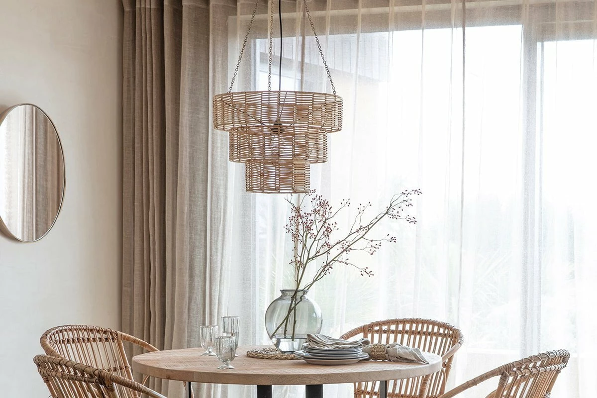 Noko Rattan Chandelier 6 Noko Rattan Chandelier - Image 4