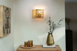 Noko Rattan Wall Lamp - Small