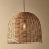 Noko Wicker Dome Pendant - Large 2 Noko Wicker Dome Pendant - Large -furniture Sales Store nkuku noko wicker dome pendant large 5055672412984 31010264088752