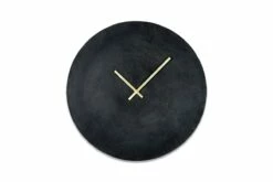 Okota Wall Hung Clock - Black -furniture Sales Store nkuku okota wall hung clock black 5055672495970 23061543616688