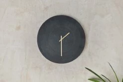 Okota Wall Hung Clock - Black