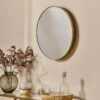 Olena Round Mirror - Antique Brass 1 Olena Round Mirror - Antique Brass -furniture Sales Store nkuku olena round mirror 5055672420507 32810257612976