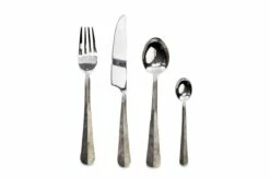 Osko Cutlery Set - Brushed Silver (Set Of 16) -furniture Sales Store nkuku osko cutlery silver set of 16 5055672445715 12150828957794