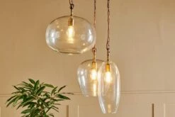 Otoro Statement Recycled Glass Cluster Pendant -furniture Sales Store nkuku otoro statement recycled glass cluster pendant 5055672419396 32810263675056