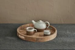 Pawi Mango Wood Tray Round
