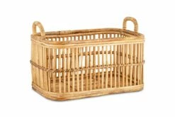 Rammi Rattan Laundry Basket -furniture Sales Store nkuku rammi rattan laundry basket 5055672420774 32810305290416