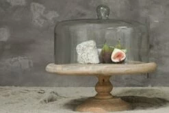 Recycled Glass Dome Cake Stand